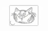 Tomcat Kitten sketch template