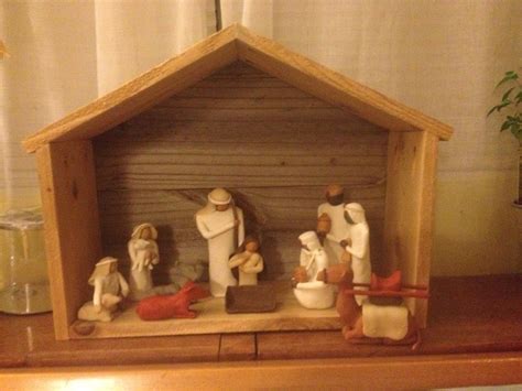 ana white stable  nativity scene diy projects