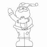 Santa Gingerbread Patterns Kris Kringle Northpolechristmas Coloring Templates Claus Template Santas Exciting sketch template