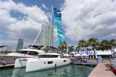 ocean marina pattaya boat show combines business  sustainability