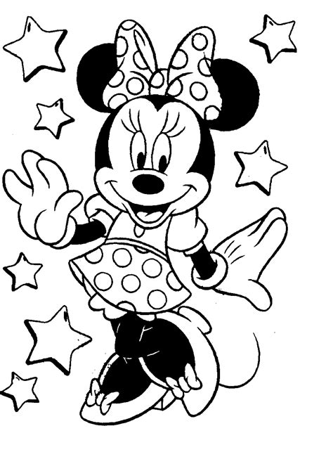 mickey mouse coloring page print color craft
