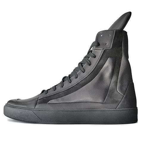 mens high top lace  sneakers dyn world