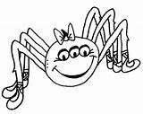 Spider Itsy Bitsy sketch template