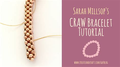 cubic right angle weave bracelet tutorial a step by step