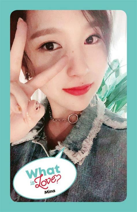 Myoui Mina 미나 Twice What Is Love Album 트와이스 Jyp Entertaiment 지와이피