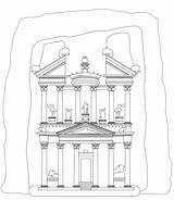 Petra Supercoloring sketch template