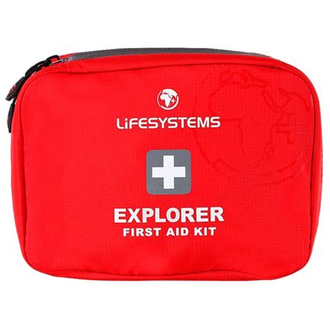 erste hilfe lifesystems explorer  aid kit red sommer  glisshop