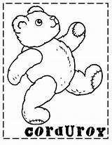 Corduroy Coloring Bear Pages Activities Template Preschool Book Printable Sheet Lapbook Teddy Choose Board sketch template