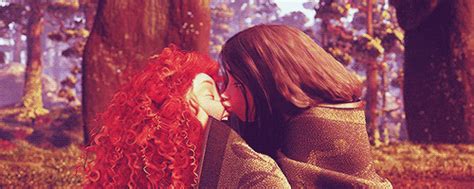 Merida And Elinor Brave Disney Kiss S Popsugar