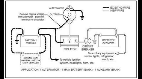 guest battery isolator model  wiring diagram