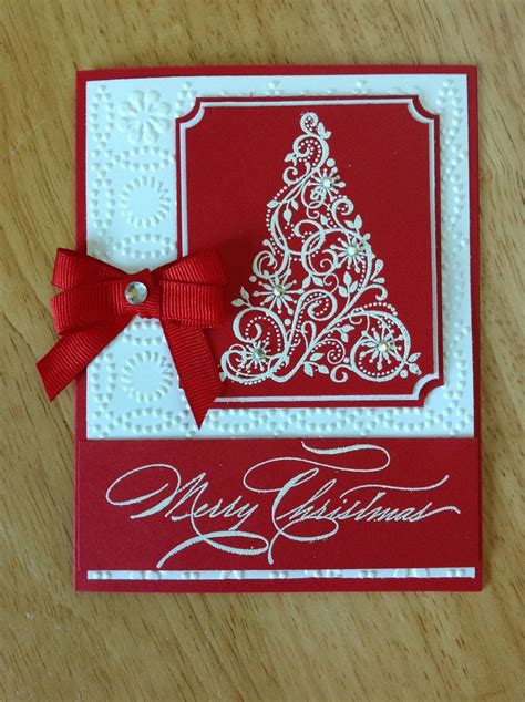 stampin  white christmas card ideas google search christmas cards