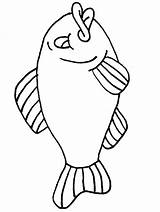 Fish Coloring Pages Preschool Colouring Sheets Clipart Animals Simple Book Sheet Fishing Clip Print Printable Color Animal Kids Library Clipartbest sketch template