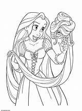 Raiponce Colorier Princesse Rapunzel Coloriages Pascal Inspirant Princesas Magique Tangled Quiver Benjaminpech Elsa Birijus sketch template