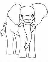 Elephant Coloring Pages Printable Kids Sheet Clipart Elphant Elephants Bestcoloringpagesforkids Animal Results Jungle A4 Popular sketch template