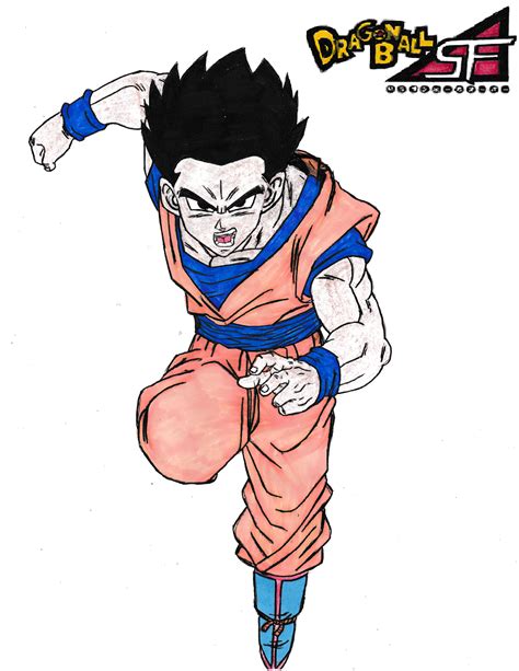 Dragon Ball Z Gohan Drawing Free Download On Clipartmag