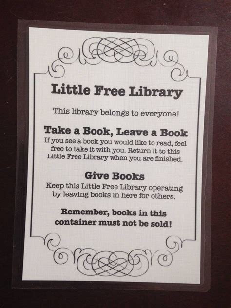 library printables
