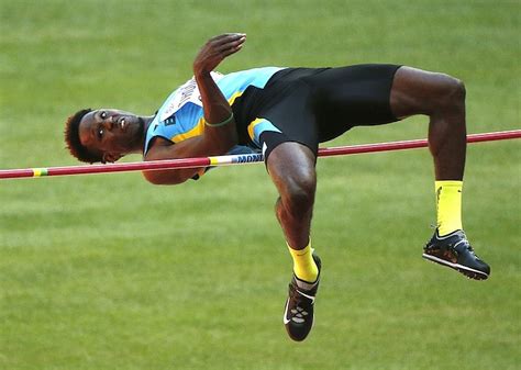 thomas sixth  high jumper   world  tribune