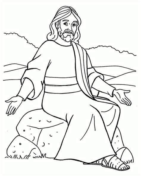 printable coloring pages jesus