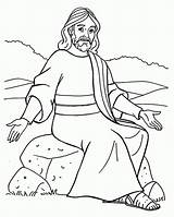 Coloring Jesus Teaching Kids Clipart Parables Minggu Mewarnai Sekolah Pages Anak Colouring Popular Library Weeds Parable Coloringhome Comments sketch template
