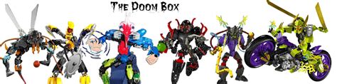hero factory  doom box villains  megadanzilla  deviantart