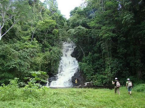 Cachoeira Pancada Grande Itacaré Bahia Brazil Waterfall