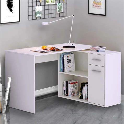 multi functional  shaped corner computer desk table study table pc