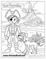 Pirate Boy Coloring Pages Printables Boys Version Jpeg Timvandevall sketch template