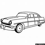 Hudson Hornet 1951 Chevrolet Drawings Thecolor sketch template