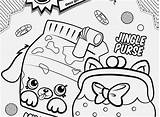 Coloring Pages Shopkins Petkins Getcolorings Paper sketch template