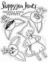 Skippyjon Puppets Activities Skippy sketch template