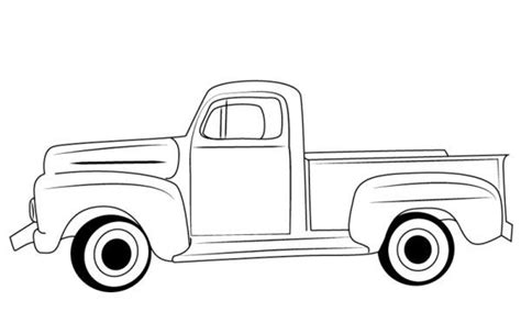 pickup truck coloring pages printable  coloringfoldercom truck