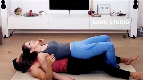 Couples Yoga Challenge Poses