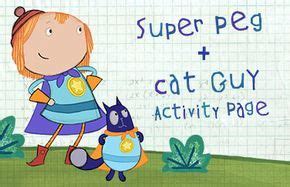 super peg cat guy activity peg  cat activities coloring pages