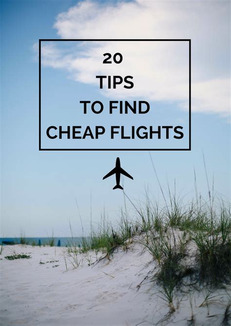 tips  find cheap flights
