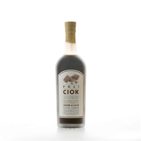 poli ciok liquore al cacao pane vino