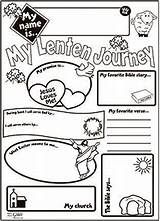 Lent Worksheets Ash Lenten Pages sketch template