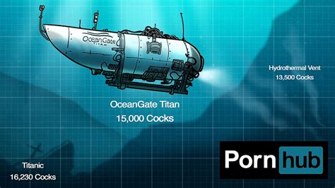 Pornhub Releases Graphic Illustrating Depth Of Submersible Compared