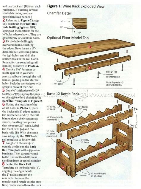 Stacking Wine Rack Plans Furniture Plans Wine Rack Plans Wooden