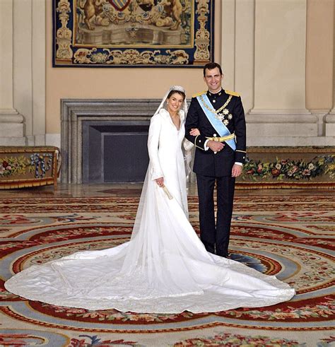 Queen Letizia Of Spain Most Amazing Royal Wedding Dresses Ever Us