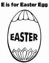Easter Coloring Egg Advertisement Coloringpagebook sketch template