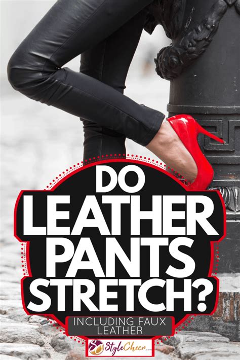 leather pants stretch  faux leather stylecheercom