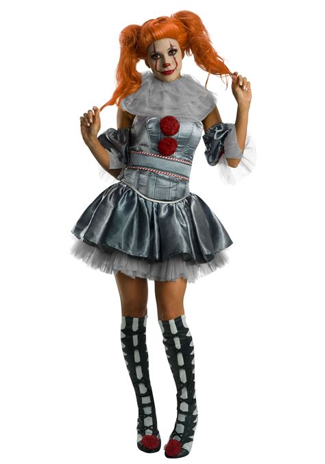 women s deluxe pennywise dress costume