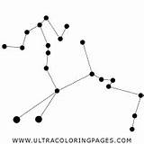 Coloring Centaurus Constellation sketch template