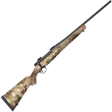 mossberg patriot synthetic kryptek highlander camo bolt action rifle sportsmans warehouse