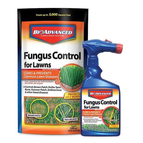 Bioadvanced 32 Oz Ready To Spray Fungus Control For Lawns And 10 Lbs