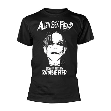 alien sex fiend zombiefied official tee t shirt mens unisex ebay