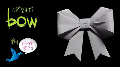 origami bow easy tutorial origami bow    origami origami
