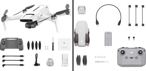 xiaomi fimi  mini  dji mini   comparing lightweight drones   grams compare