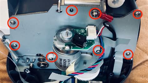 cricut maker parts problem repair fix  disassemble replace belt tool holder rod removal