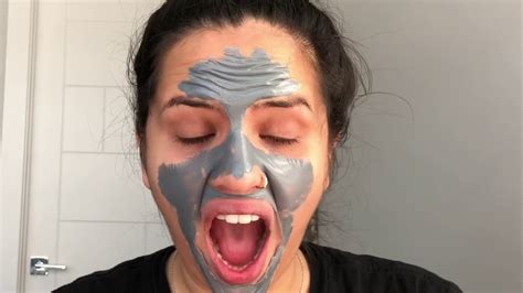 How I Take Off My Face Mask Youtube